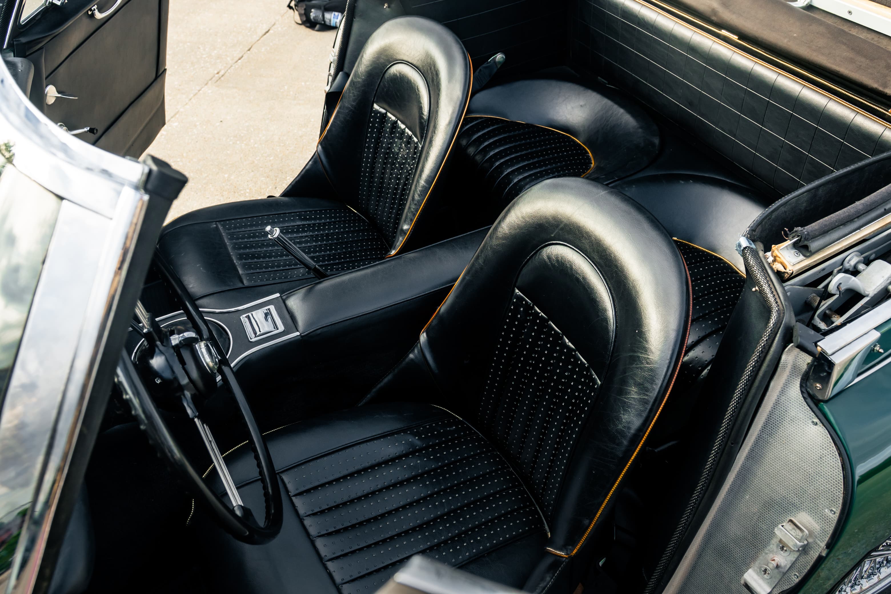 Austin Healy 3000 Cockpit